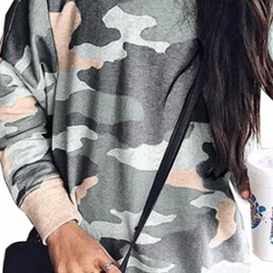 𝅺lanremon women’s camo top